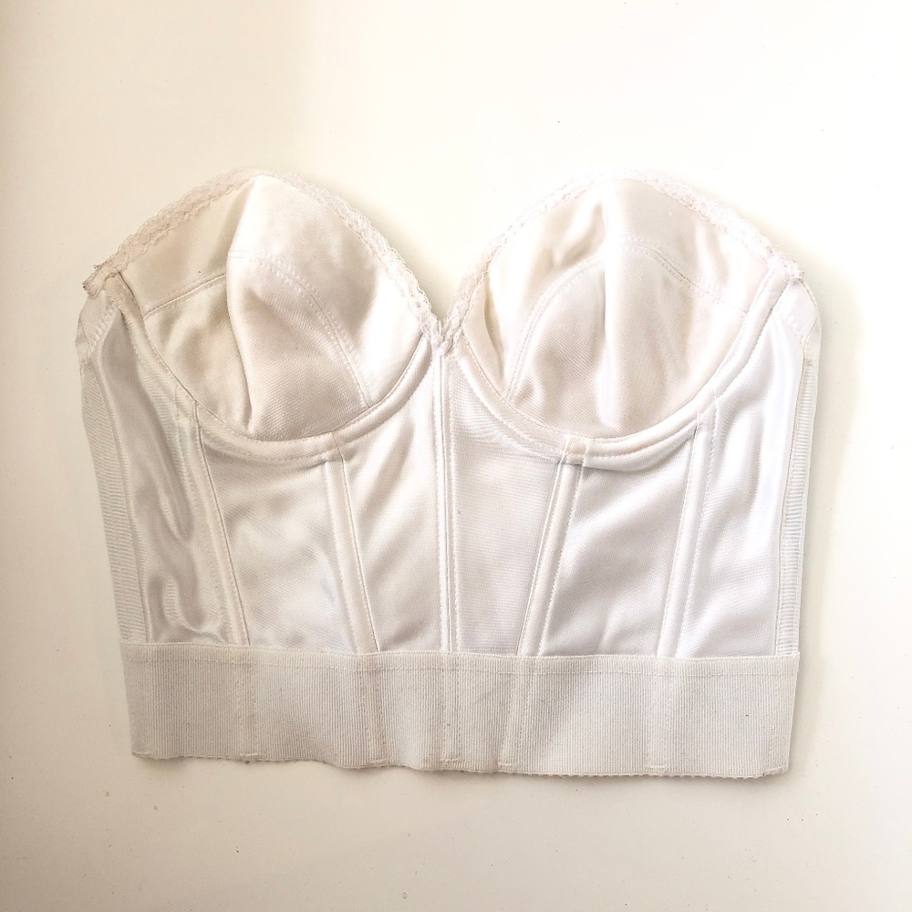 White Bra Short Corset Bra Top